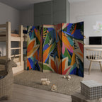 RAMPANT VEGETATION 6-Panel Room Divider