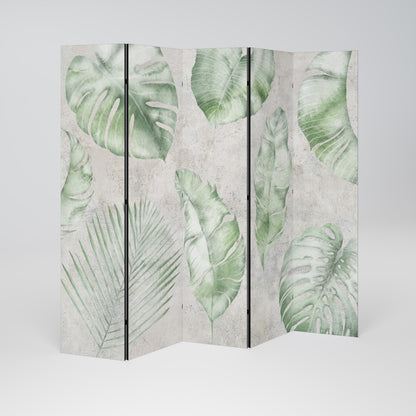 LUSH LEAF WHISPERS 5-teiliger Paravent