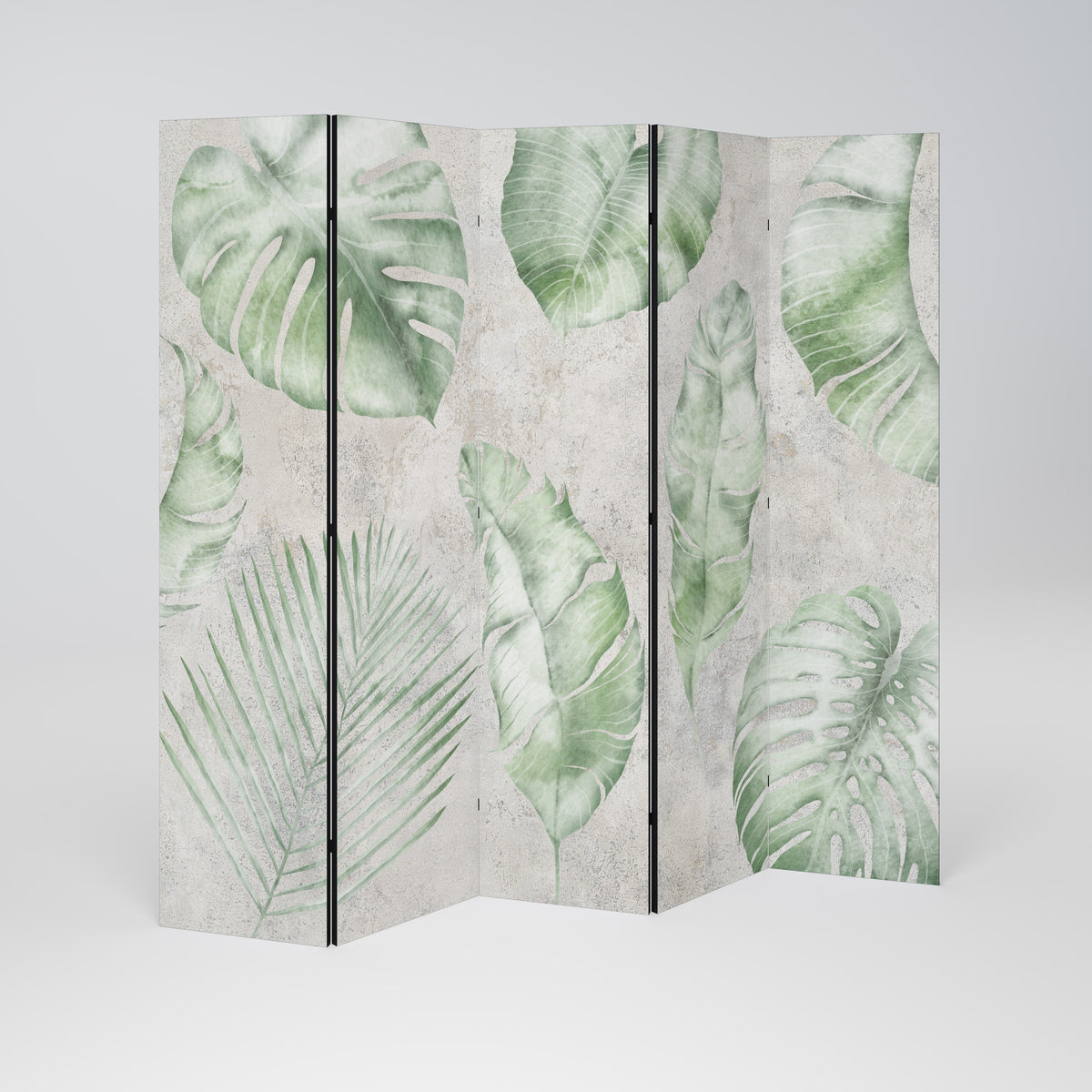 LUSH LEAF WHISPERS 5-teiliger Paravent