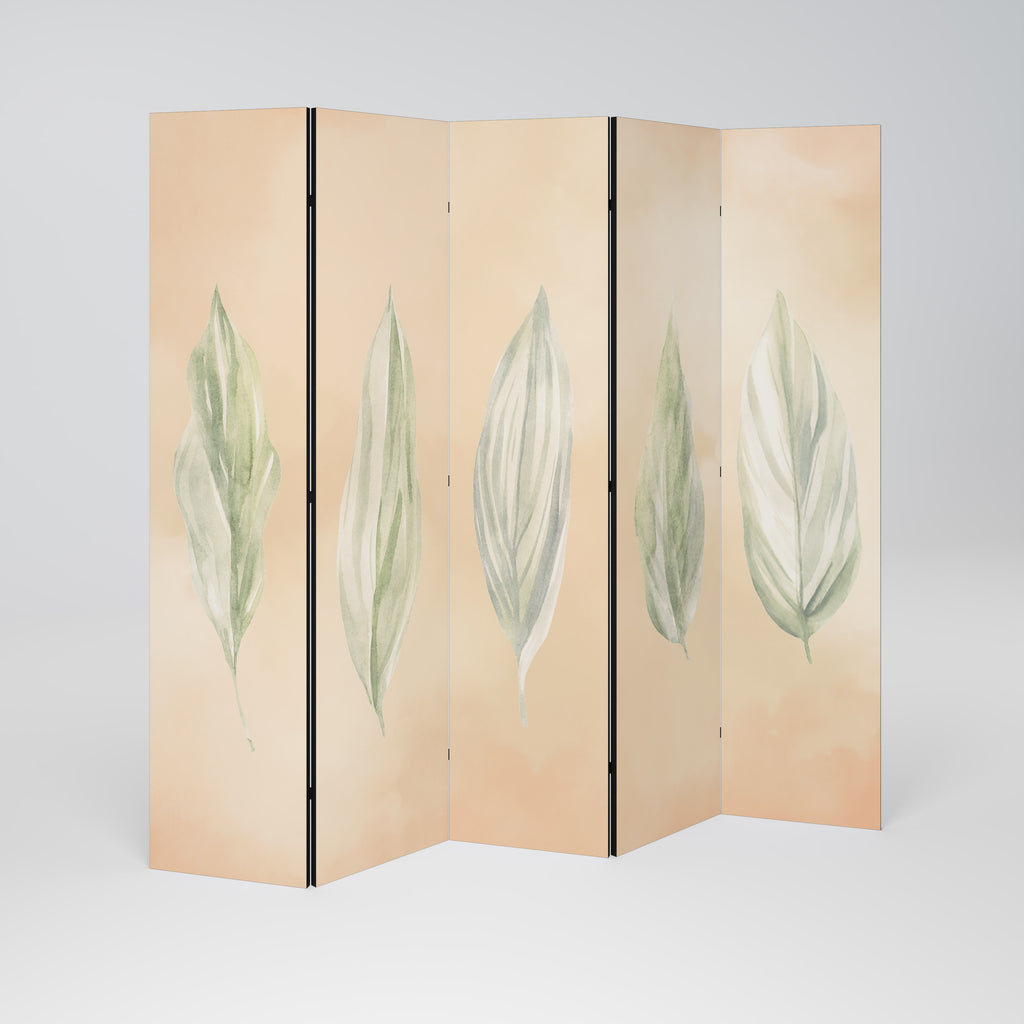 LEAFY HARMONY 5-Panel Room Divider