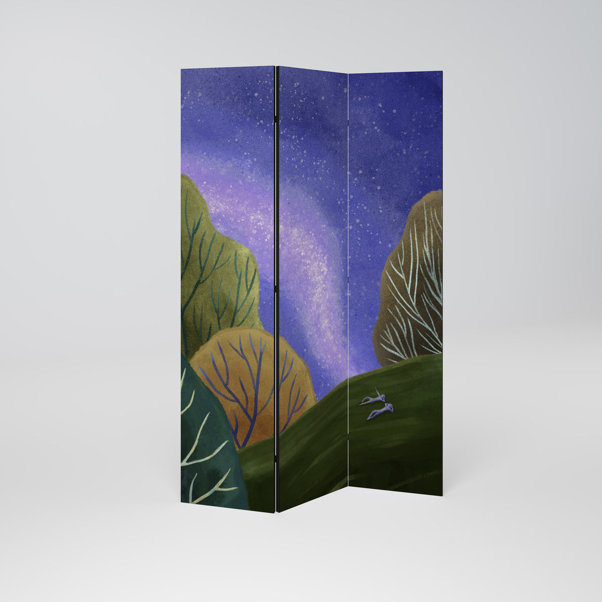 STARLIT VIBE 3-teiliger Paravent