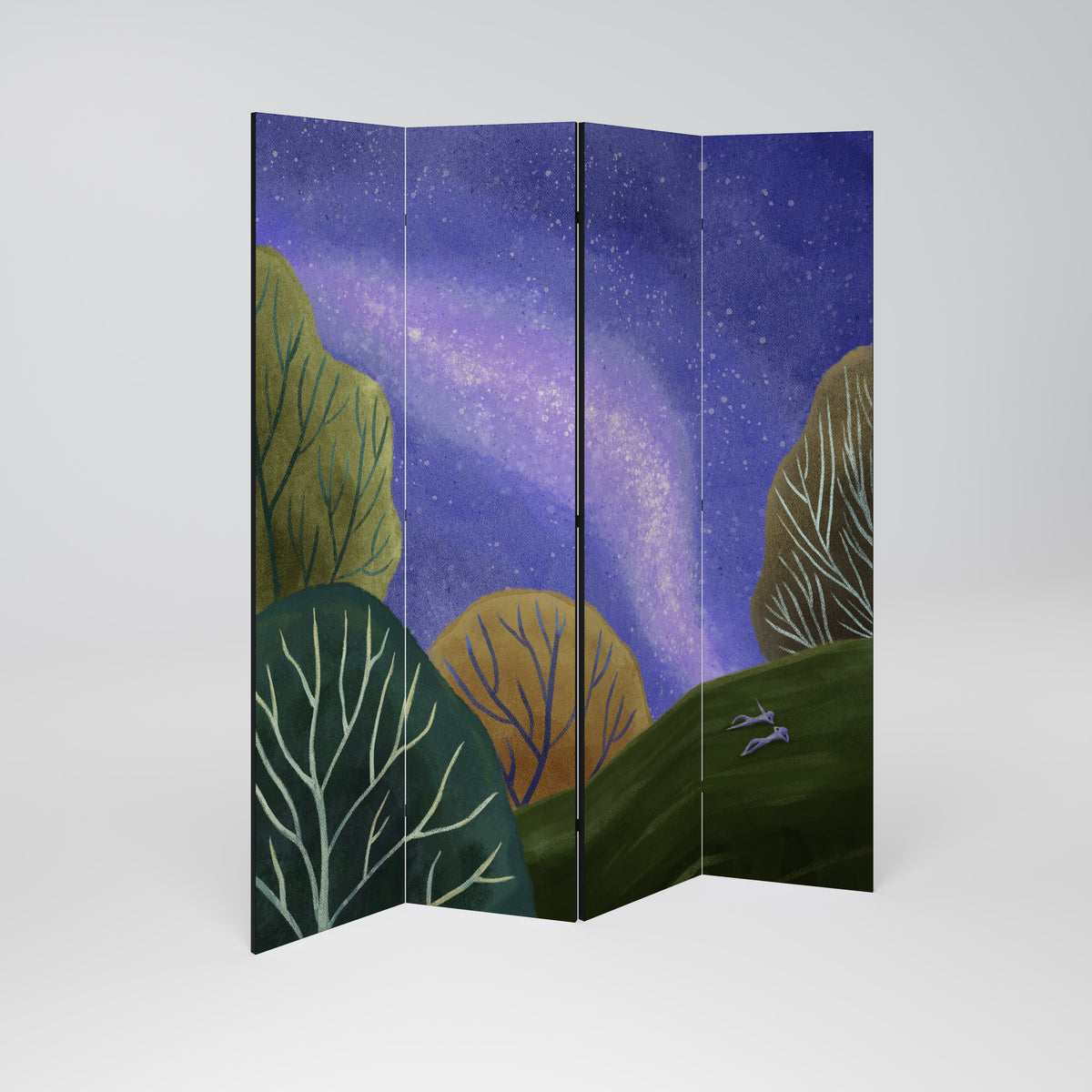 STARLIT VIBE 4-teiliger Paravent