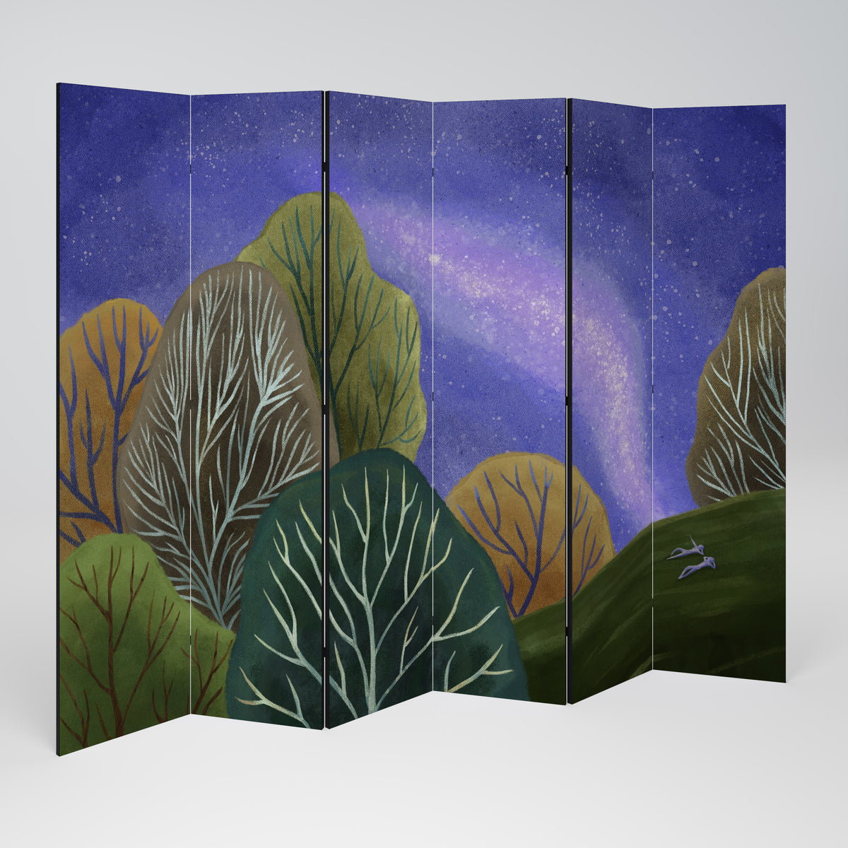STARLIT VIBE 6-teiliger Paravent