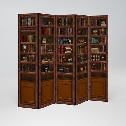 WISDOM IN WOOD 5-teiliger Paravent