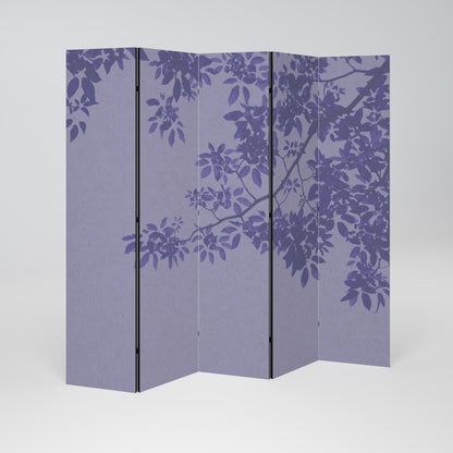 ELEGANT LEAFY VEIL 5-teiliger Paravent