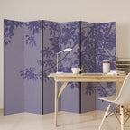 ELEGANT LEAFY VEIL 6-teiliger Paravent