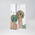 FLIGHT OVER Dekorativer Paravent - 3-teilig