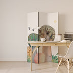 FLIGHT OVER Dekorativer Paravent - 3-teilig