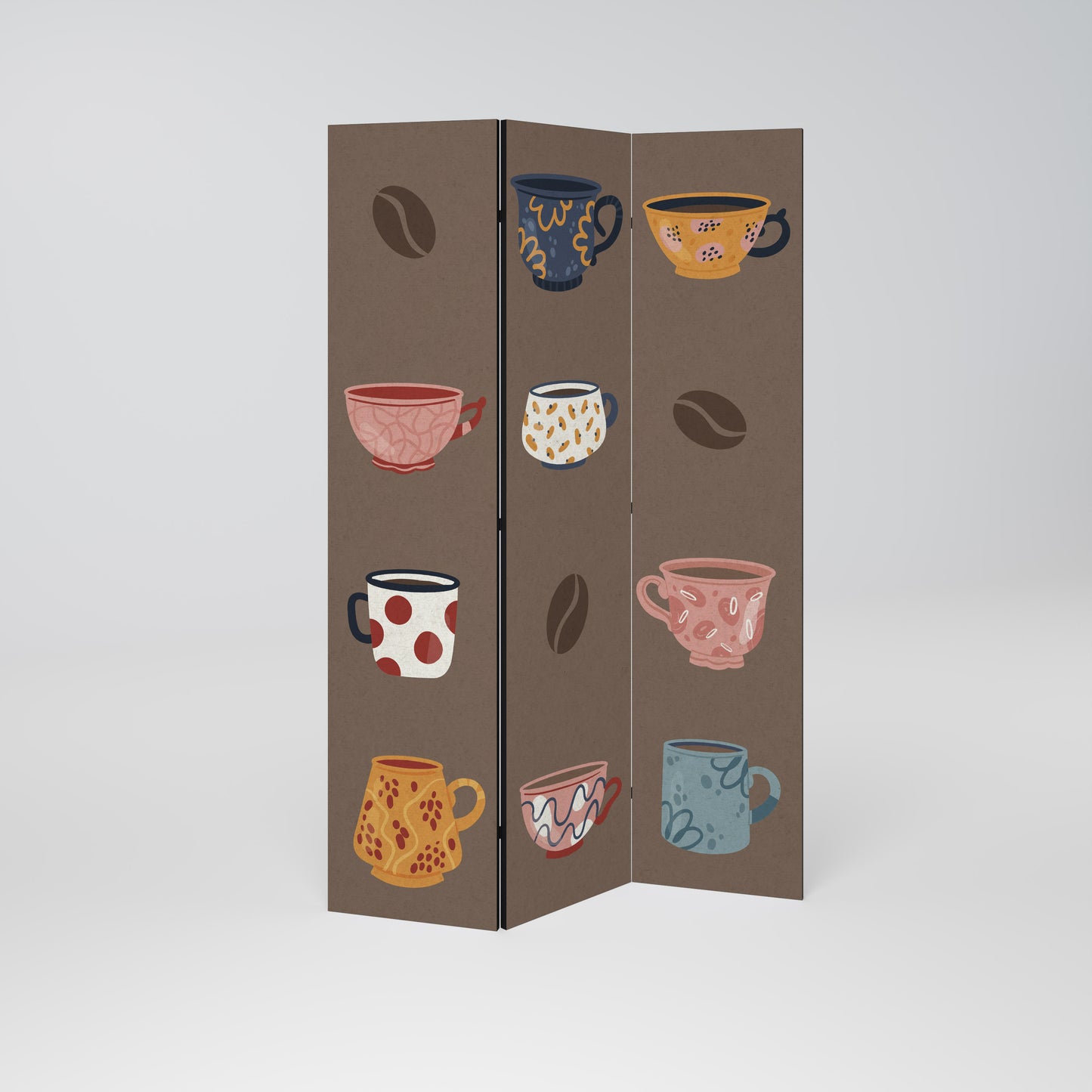 COFFEE BREAK 3-teiliger Paravent