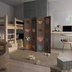 COFFEE BREAK Dekorativer Paravent - 4-teilig