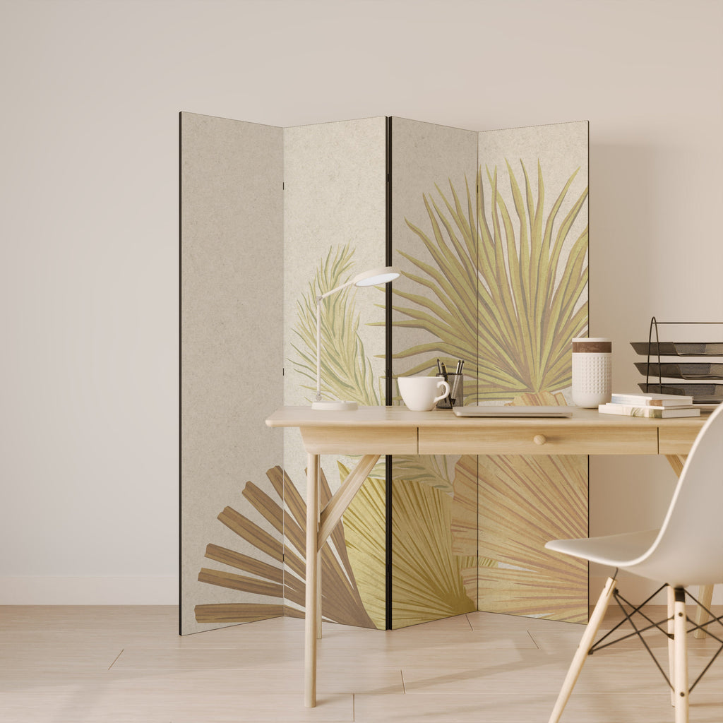 TROPICAL OUTBREAK Dekorativer 4-teiliger Raumteiler