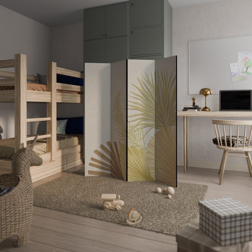 TROPICAL OUTBREAK Dekorativer 4-teiliger Raumteiler