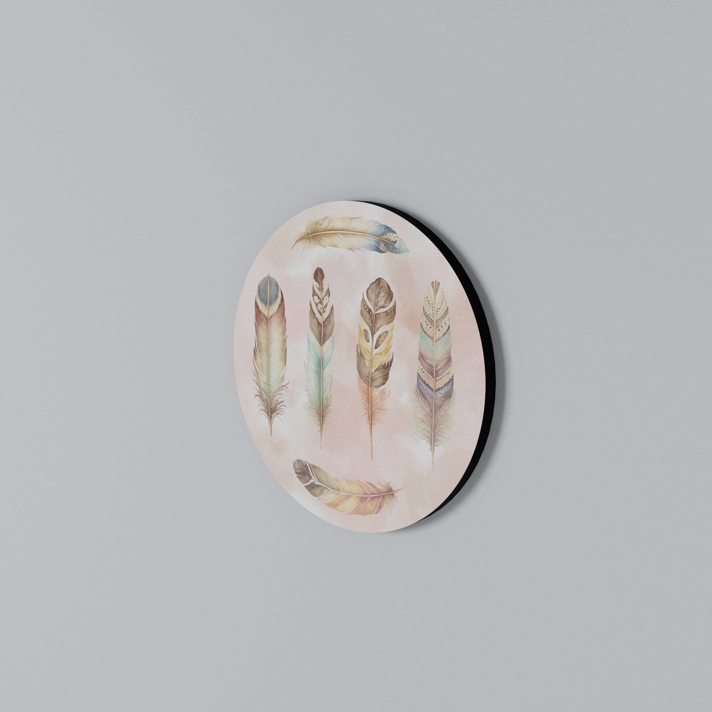 THE DELIQUESCE Rundes Wandbild