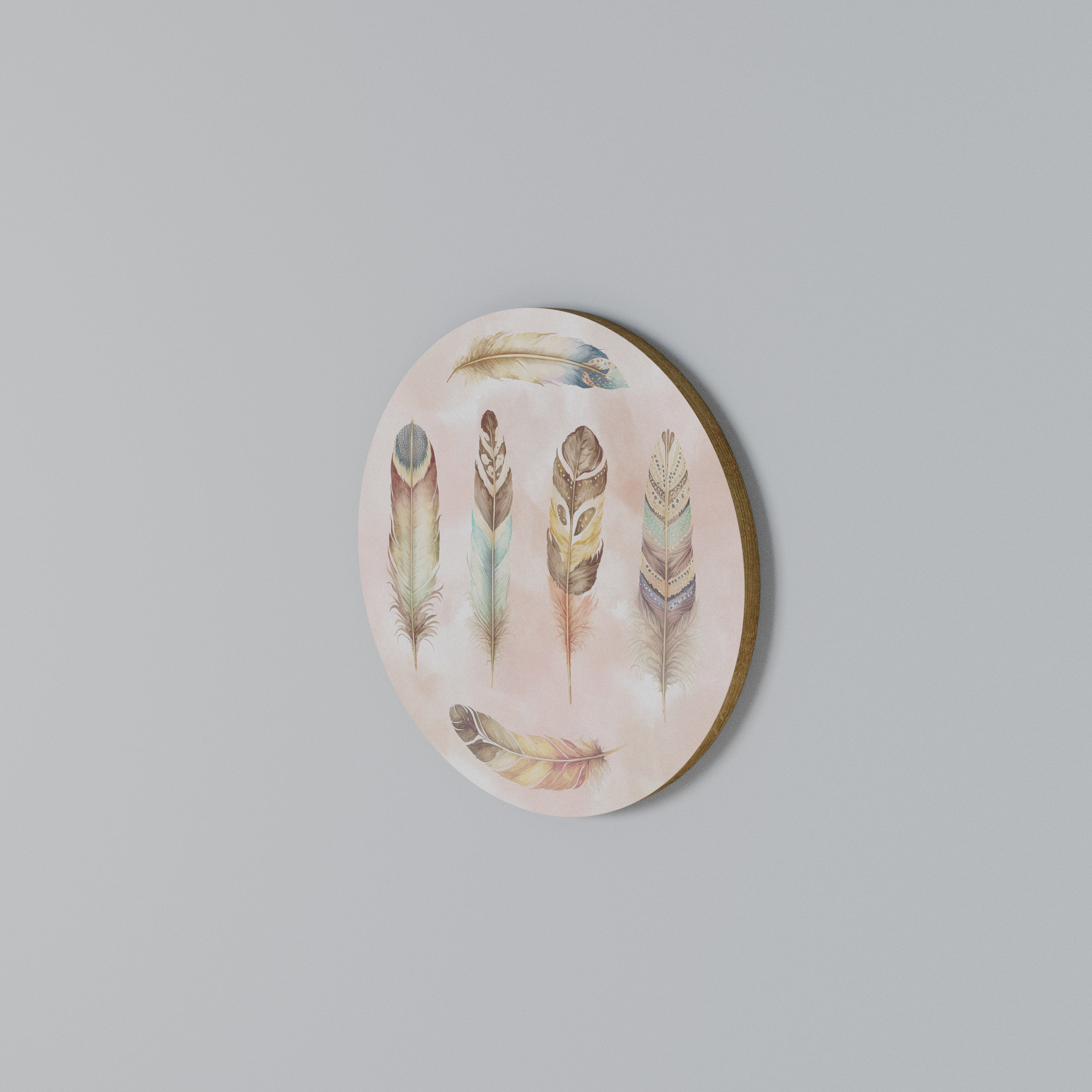 THE DELIQUESCE Rundes Wandbild