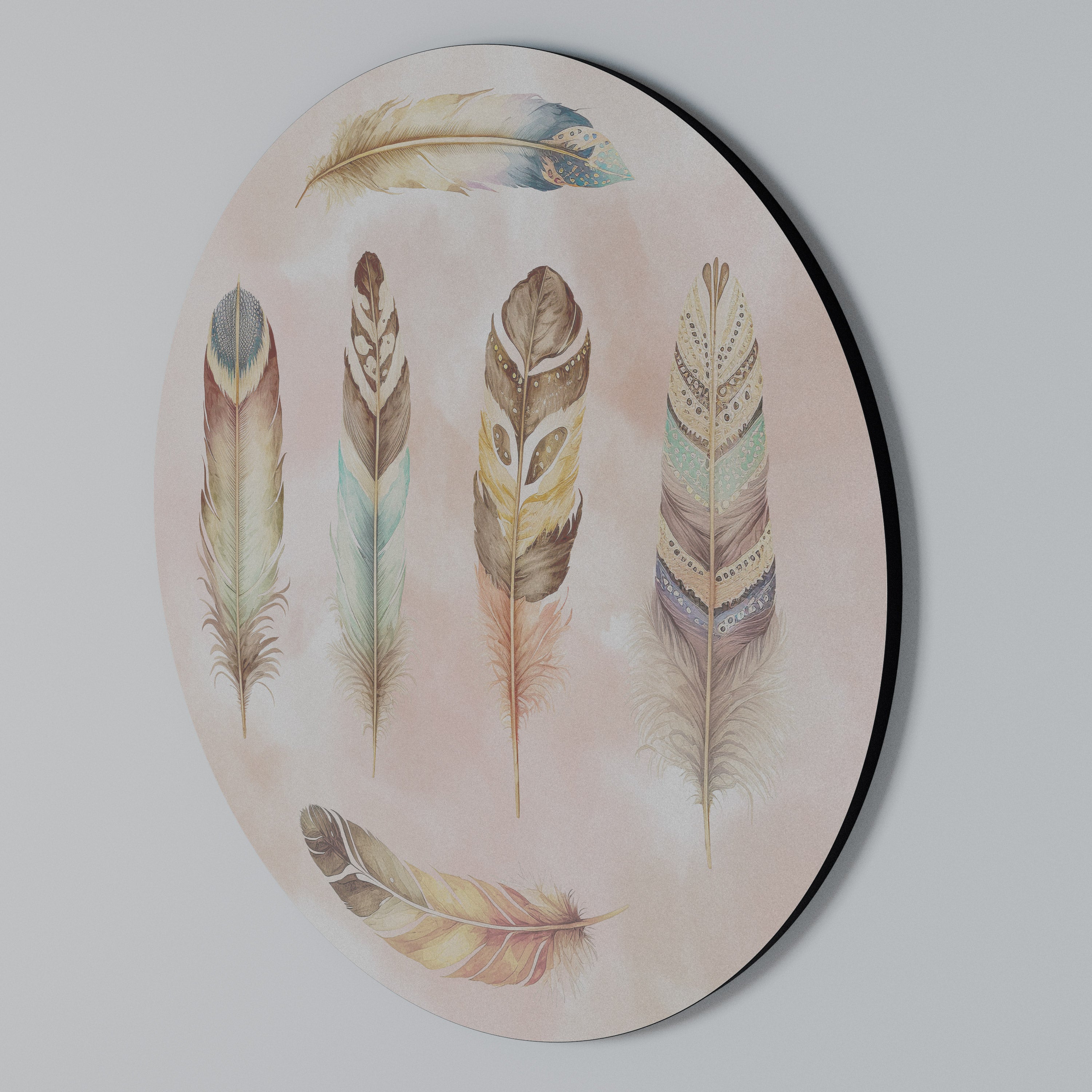 THE DELIQUESCE Rundes Wandbild