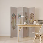 THE DELIQUESCE Decorative 4-Panel Room Divider
