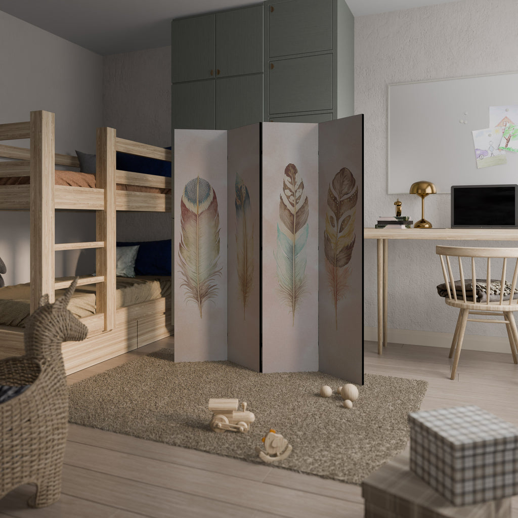 THE DELIQUESCE Dekorativer 4-teiliger Raumteiler