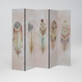 THE DELIQUESCE Dekorativer Paravent - 5-teilig