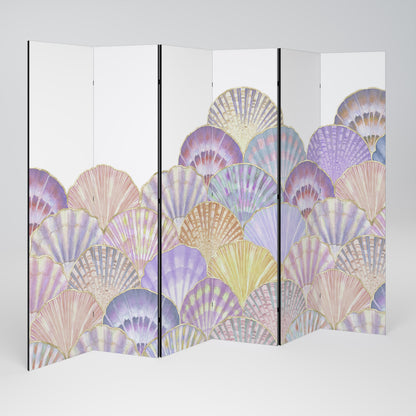 PASTEL OCEAN DREAMS 6-Panel Room Divider