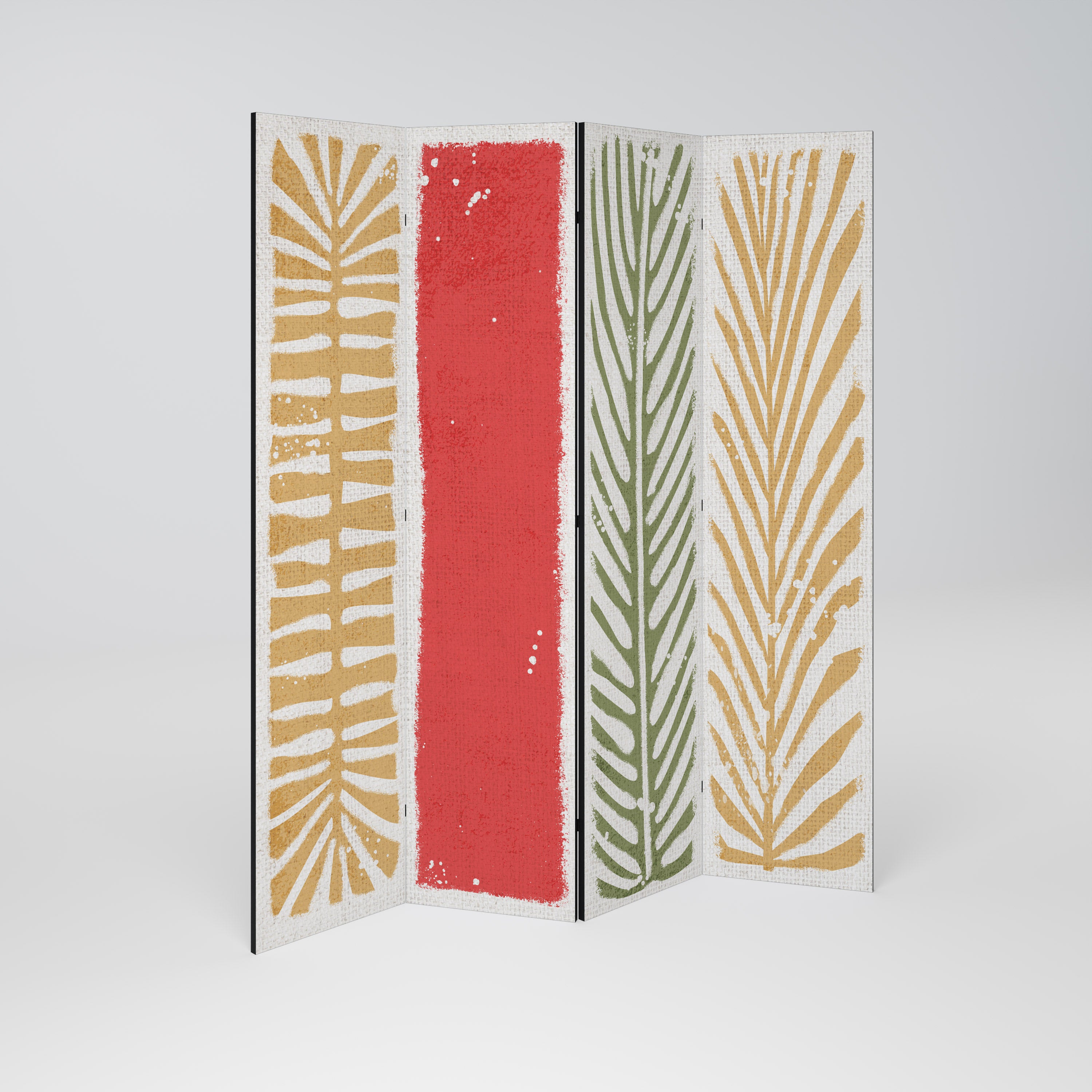 GREENERY WALK 4-Panel Room Divider