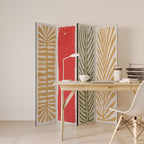 GREENERY WALK Decorative 4-Panel Room Divider