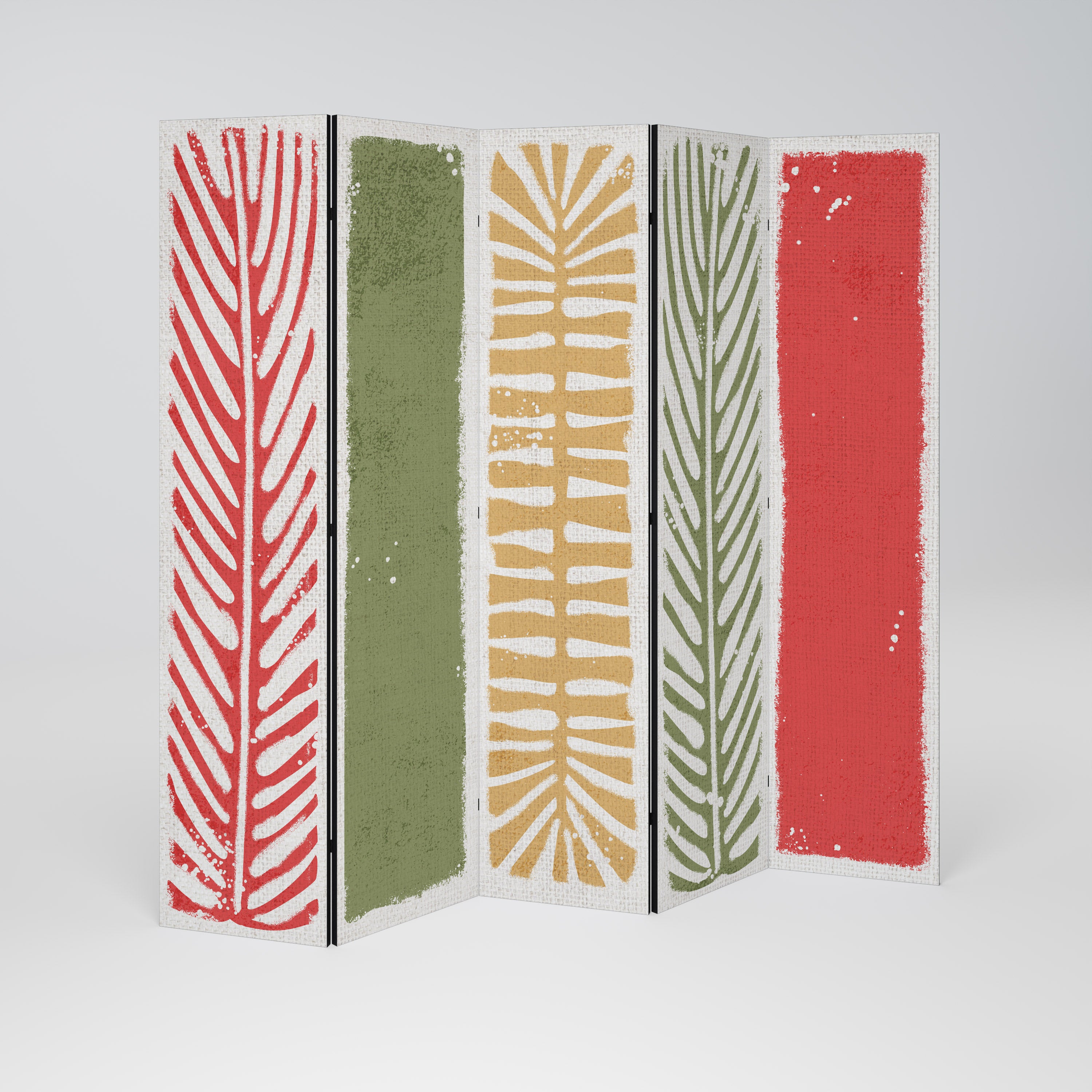 GREENERY WALK 5-Panel Room Divider