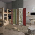 GREENERY WALK Dekorativer Paravent - 5-teilig