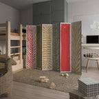 GREENERY WALK Dekorativer Paravent - 6-teilig