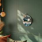 CARAVELLE LEGEND Ovales Kunstregal in Eiche-Optik