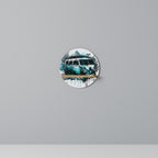 CARAVELLE LEGEND Rundes Kunstregal in Eiche-Optik