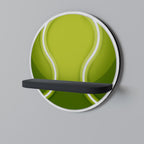 TENIS POINT Rundes Kunstregal in Schwarz