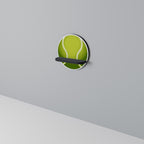 TENIS POINT Rundes Kunstregal in Schwarz