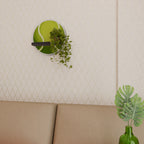 TENIS POINT Rundes Kunstregal in Schwarz