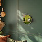 TENIS POINT Rundes Kunstregal in Eiche-Optik