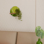 TENIS POINT Rundes Kunstregal in Eiche-Optik