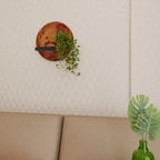 MARS TREAD Rundes Kunstregal in Schwarz