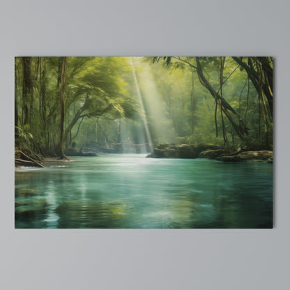 SERENE REFLECTIONS Horizontal Canvas Print