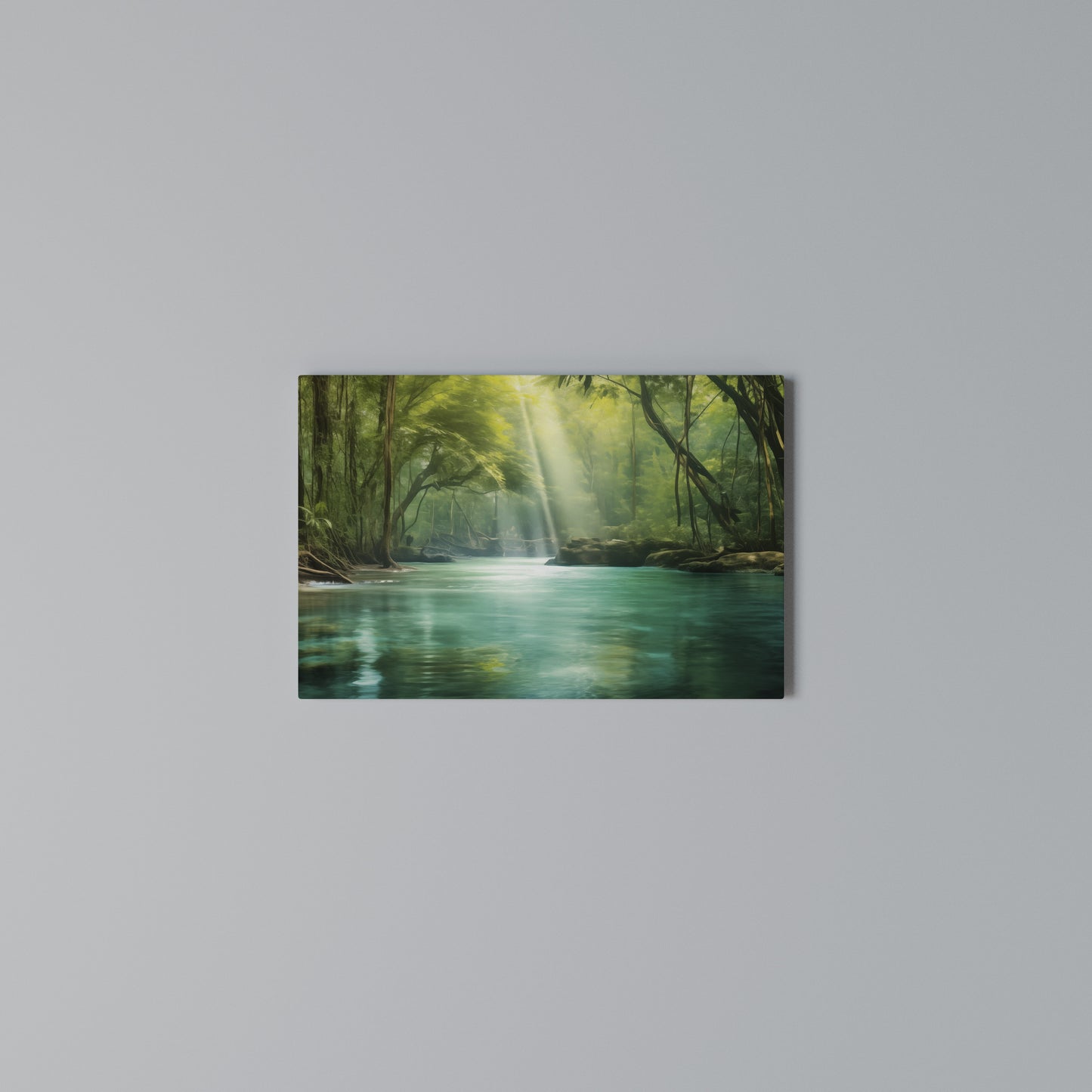 SERENE REFLECTIONS Horizontal Canvas Print