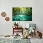 SERENE REFLECTIONS Selbstklebendes Horizontal-Poster