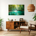 SERENE REFLECTIONS Selbstklebendes Horizontal-Poster