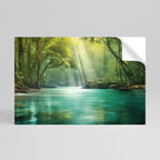 SERENE REFLECTIONS Selbstklebendes Horizontal-Poster