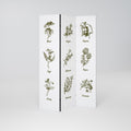 HERBAL FINESSE - ENG Dekorativer Paravent - 3-teilig