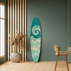 AQUA HELIX Deko-Surfboard