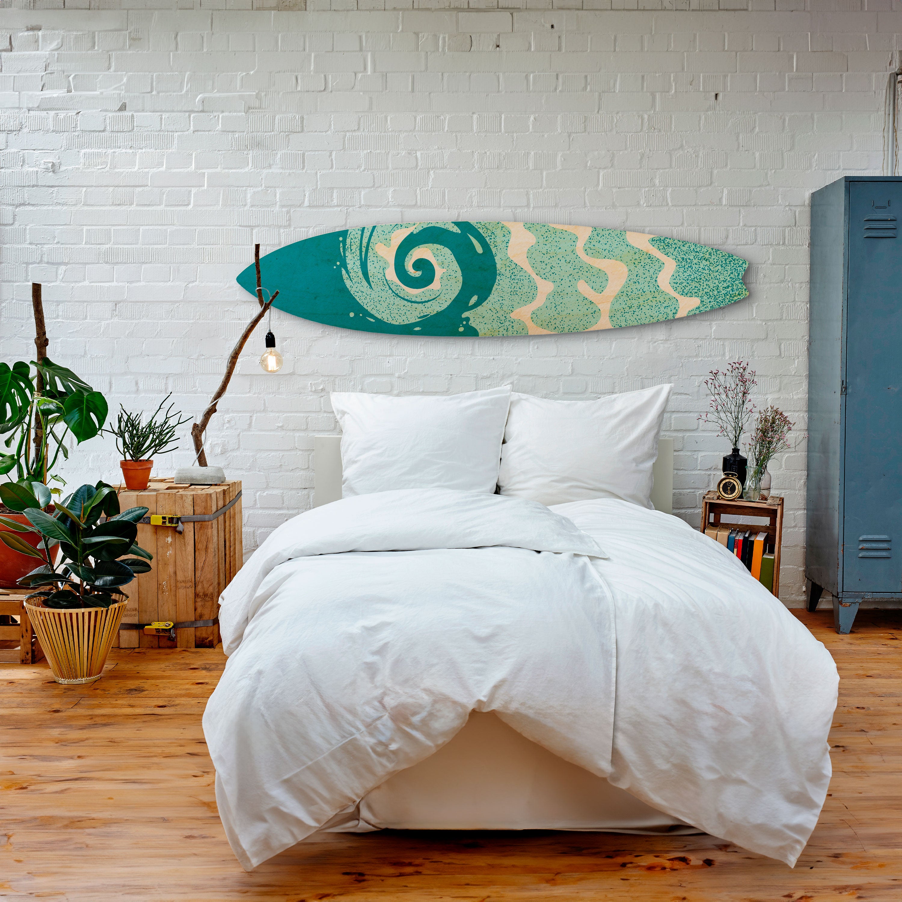 AQUA HELIX Deko-Surfboard