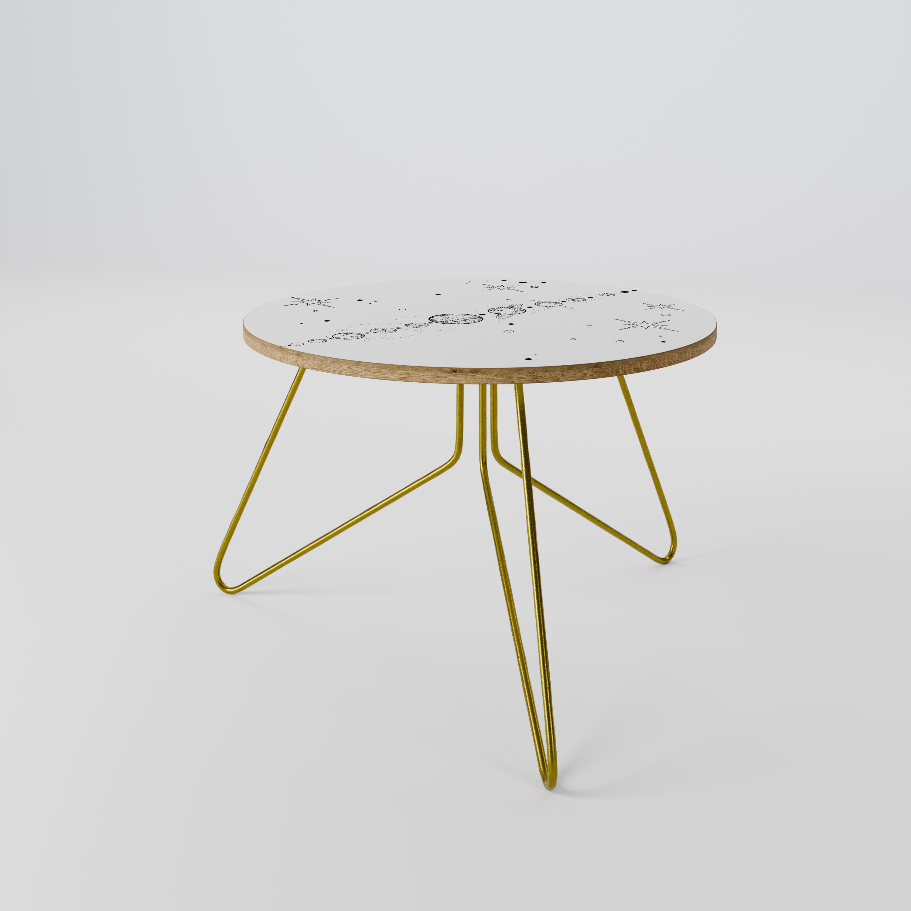 GALAXY OUTLINE Couchtisch 60