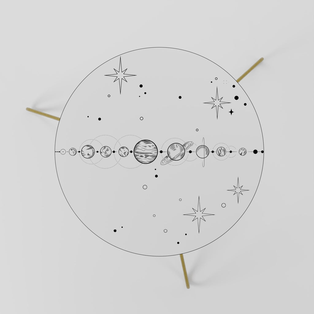 GALAXY OUTLINE Couchtisch 60