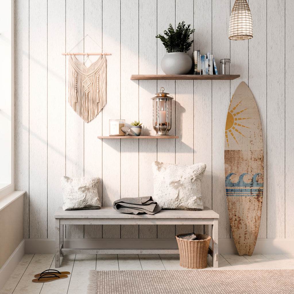 SUN-KISSED WAVES Deko-Surfboard