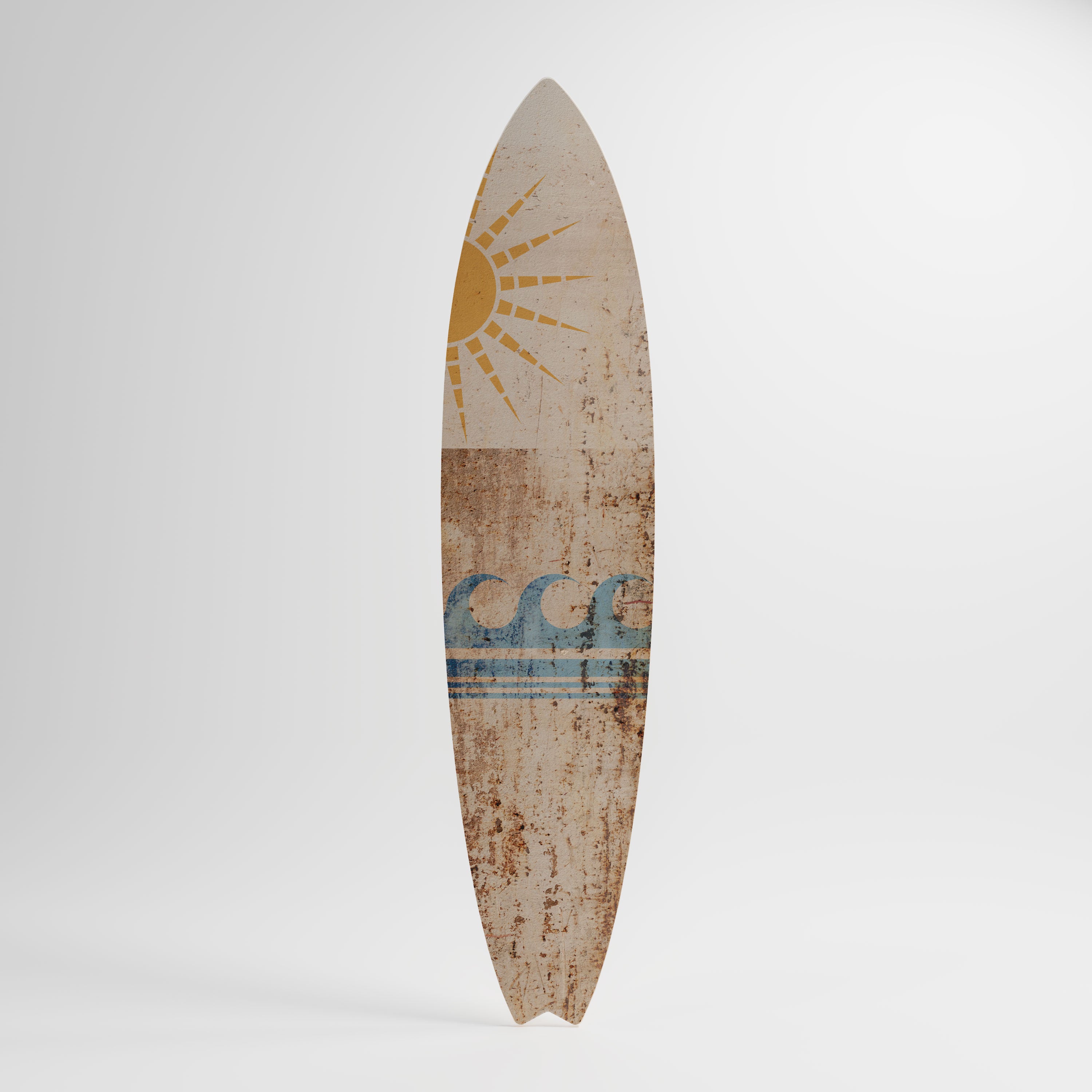 SUN-KISSED WAVES Deko-Surfboard