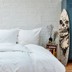 TRIPPY MEMORY Deko-Surfboard