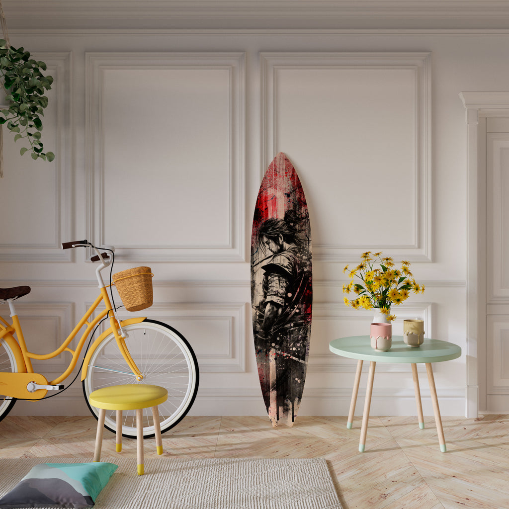 ARTIST ON THE EDGE Deko-Surfboard